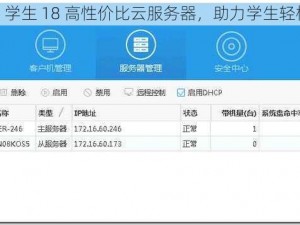 vpswindows 学生 18 高性价比云服务器，助力学生轻松学习与科研