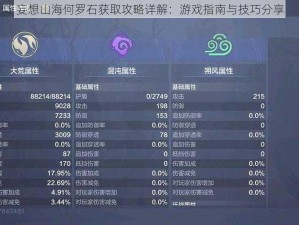 妄想山海何罗石获取攻略详解：游戏指南与技巧分享