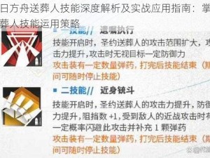 明日方舟送葬人技能深度解析及实战应用指南：掌握送葬人技能运用策略