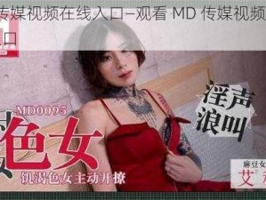 MD传媒视频在线入口—观看 MD 传媒视频的在线入口