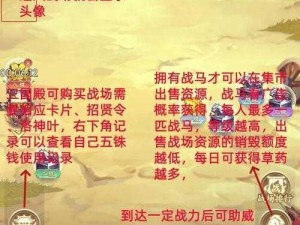 三国大亨装备速成指南：快速制作攻略助你成为战场霸主