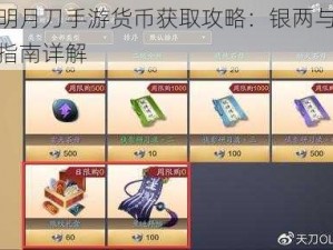 天涯明月刀手游货币获取攻略：银两与点券获取指南详解