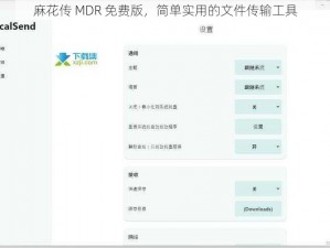 麻花传 MDR 免费版，简单实用的文件传输工具