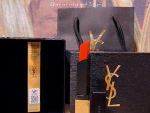 YSL 小金管水蜜桃色，高级感拉满，纯欲天花板