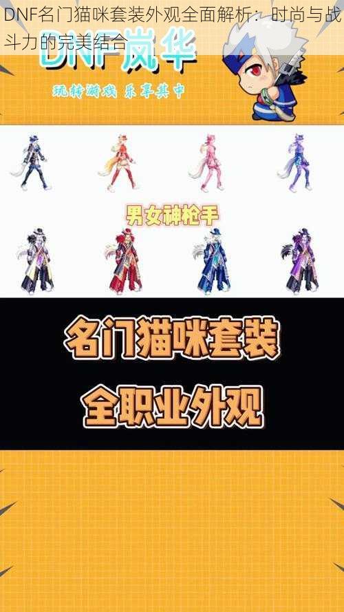 DNF名门猫咪套装外观全面解析:时尚与战斗力的完美结合