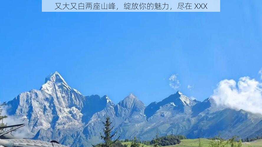 又大又白两座山峰，绽放你的魅力，尽在 XXX