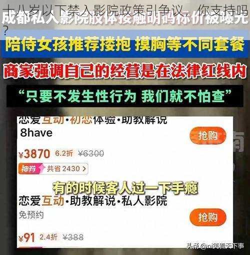 十八岁以下禁入影院政策引争议，你支持吗？