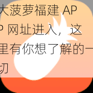 大菠萝福建 APP 网址进入，这里有你想了解的一切