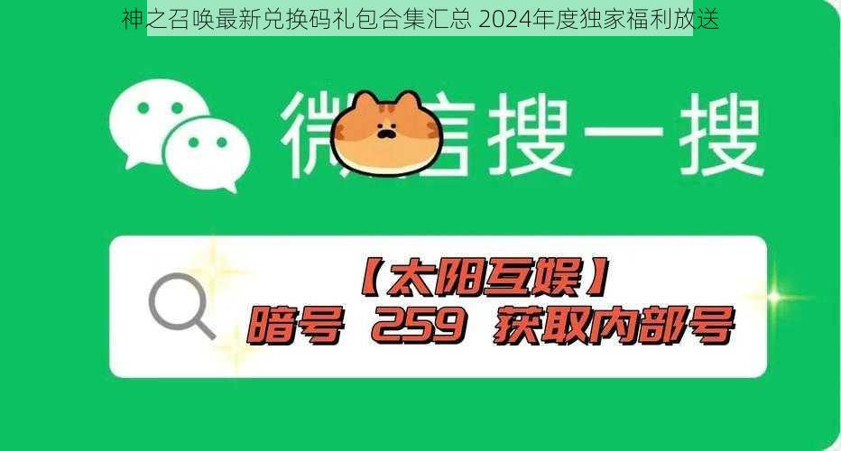 神之召唤最新兑换码礼包合集汇总 2024年度独家福利放送