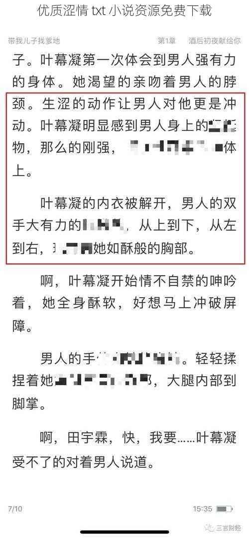 优质涩情 txt 小说资源免费下载