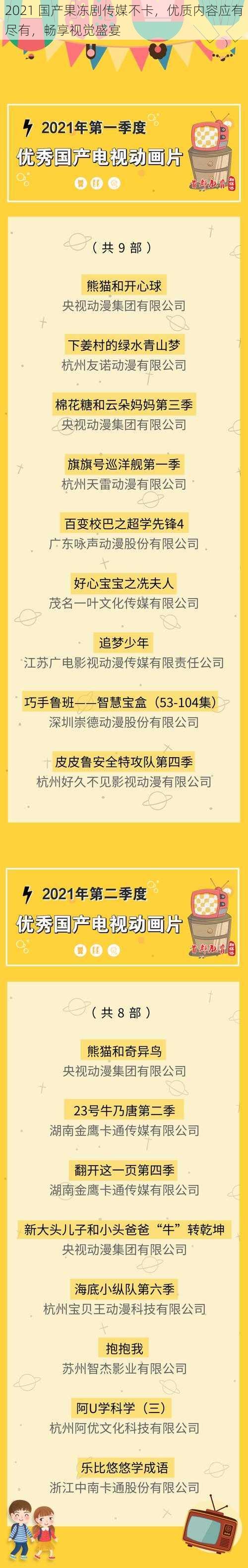 2021 国产果冻剧传媒不卡，优质内容应有尽有，畅享视觉盛宴