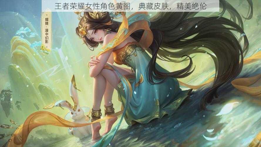 王者荣耀女性角色黄图，典藏皮肤，精美绝伦