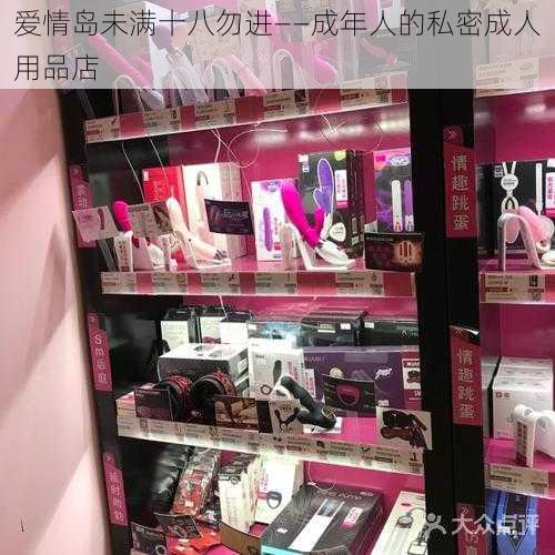 爱情岛未满十八勿进——成年人的私密成人用品店