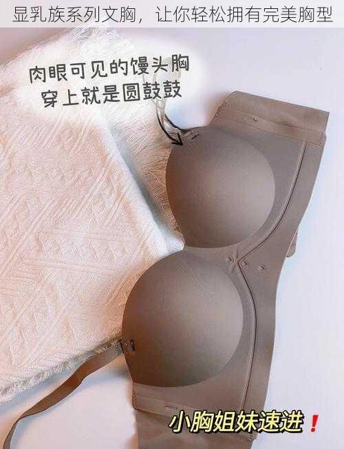 显乳族系列文胸，让你轻松拥有完美胸型