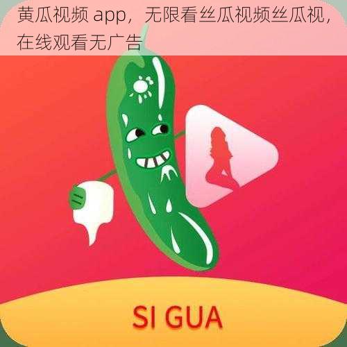 黄瓜视频 app，无限看丝瓜视频丝瓜视，在线观看无广告