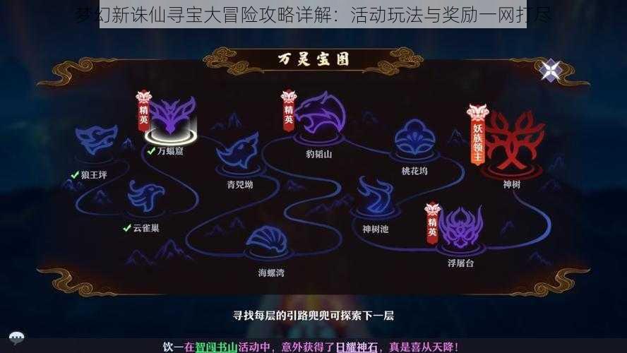 梦幻新诛仙寻宝大冒险攻略详解：活动玩法与奖励一网打尽