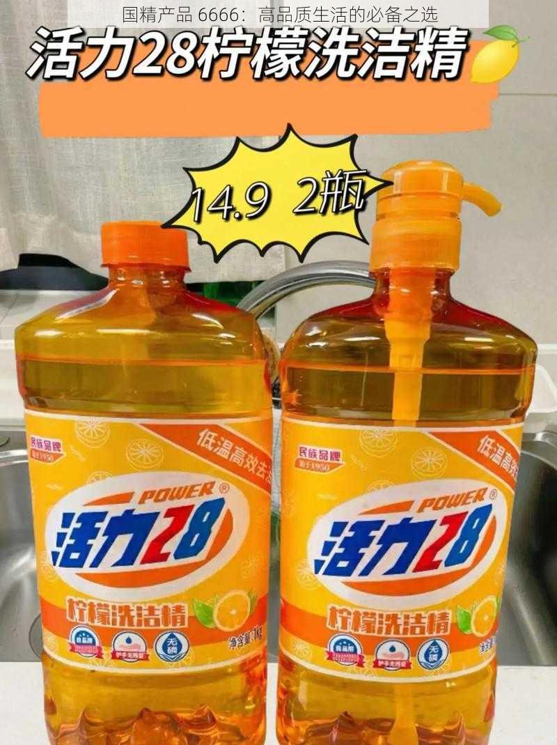 国精产品 6666：高品质生活的必备之选