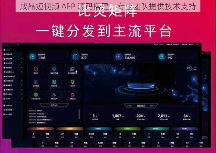 成品短视频 APP 源码搭建，专业团队提供技术支持