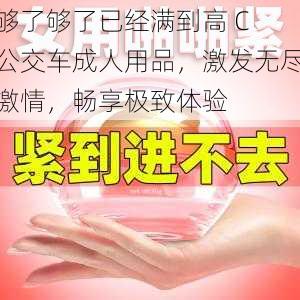 够了够了已经满到高 C 公交车成人用品，激发无尽激情，畅享极致体验