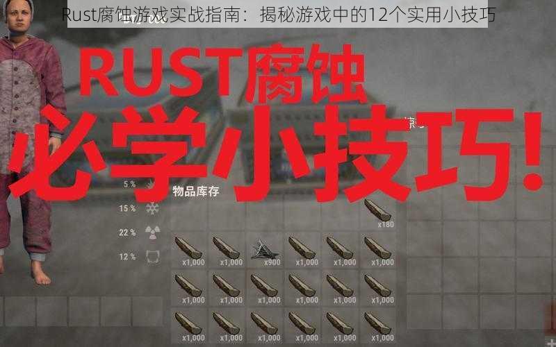 Rust腐蚀游戏实战指南：揭秘游戏中的12个实用小技巧