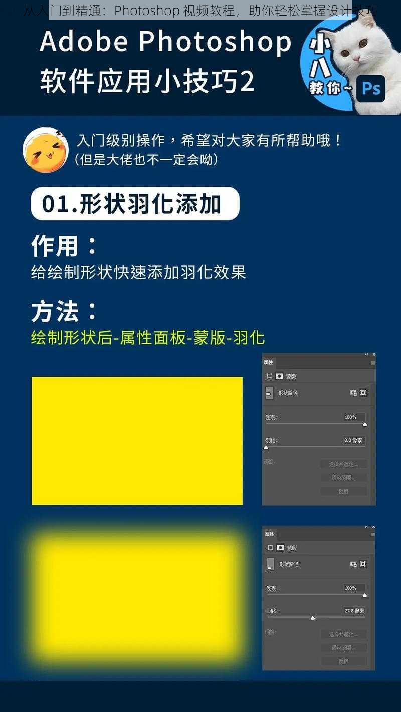 从入门到精通：Photoshop 视频教程，助你轻松掌握设计技巧