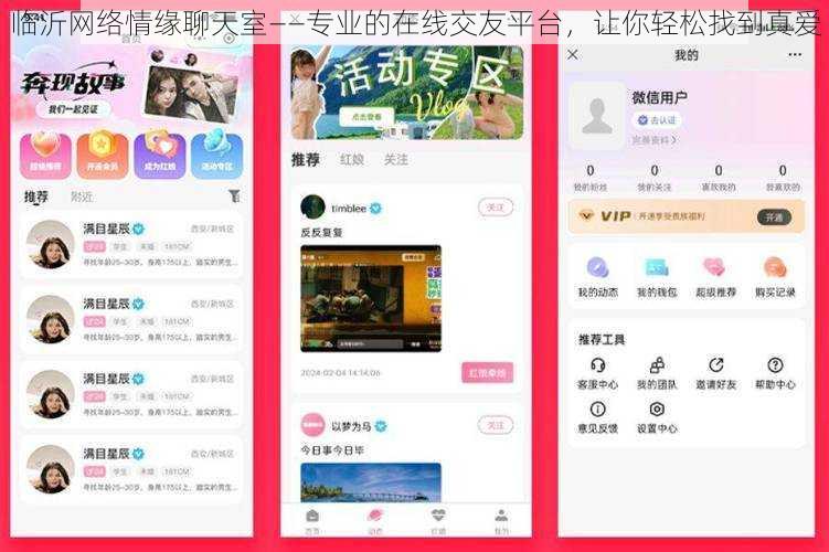 临沂网络情缘聊天室——专业的在线交友平台，让你轻松找到真爱