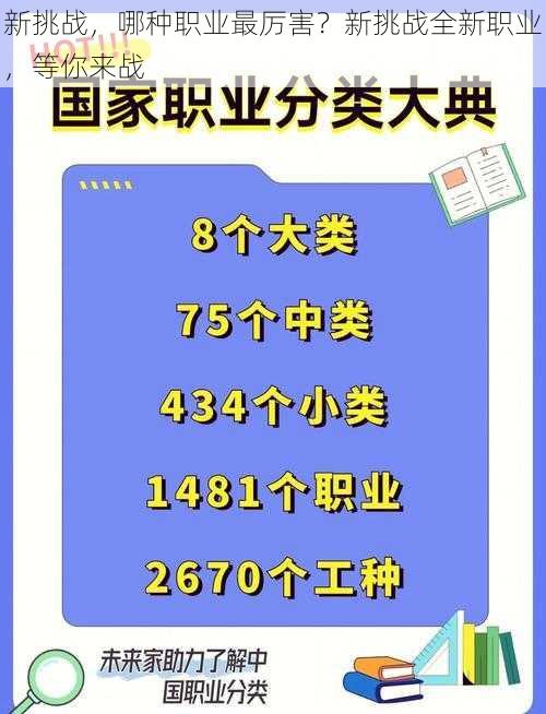 新挑战，哪种职业最厉害？新挑战全新职业，等你来战