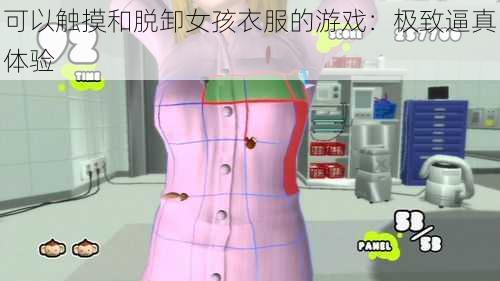 可以触摸和脱卸女孩衣服的游戏：极致逼真体验