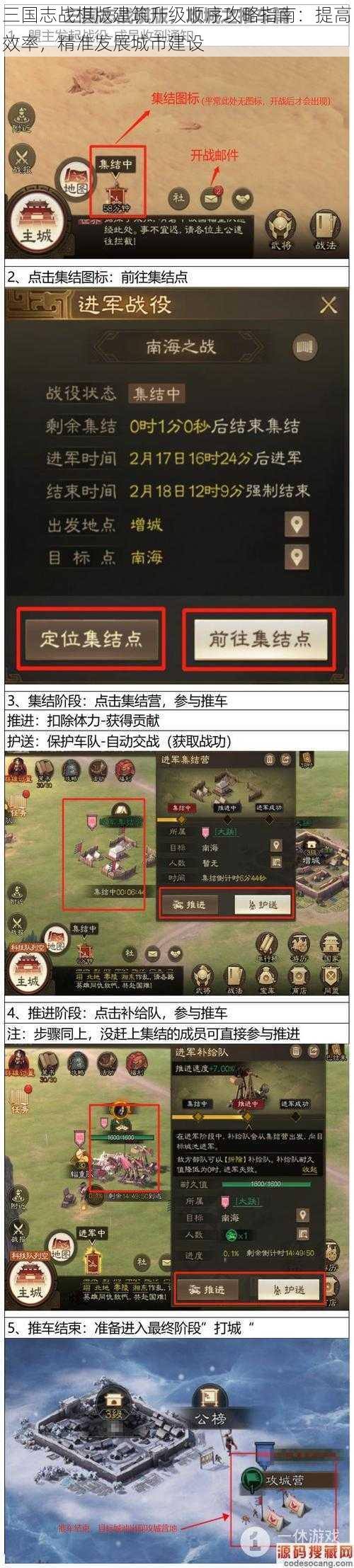 三国志战棋版建筑升级顺序攻略指南：提高效率，精准发展城市建设