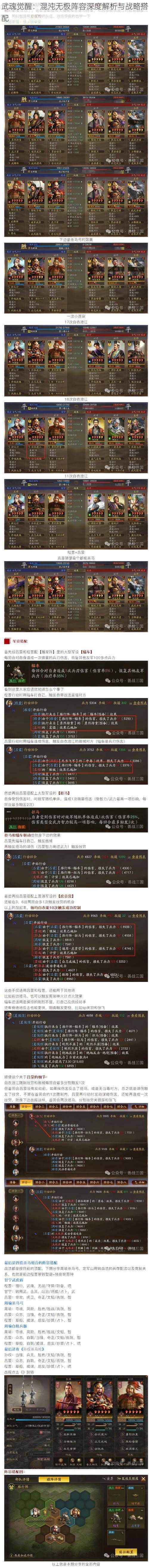 武魂觉醒：混沌无极阵容深度解析与战略搭配