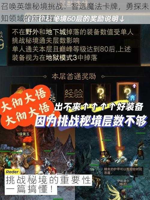 召唤英雄秘境挑战：智选魔法卡牌，勇探未知领域的新征程