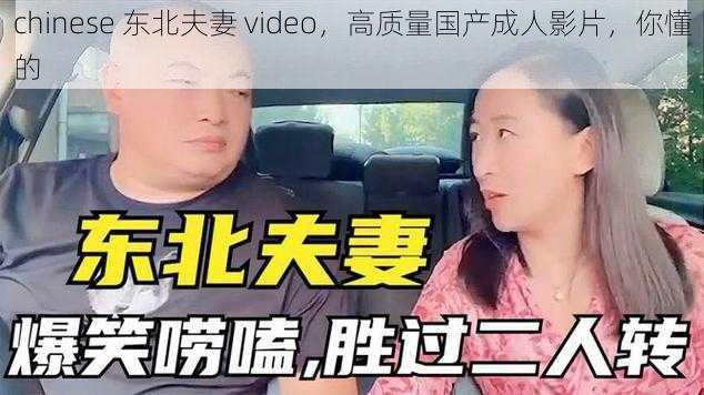 chinese 东北夫妻 video，高质量国产成人影片，你懂的