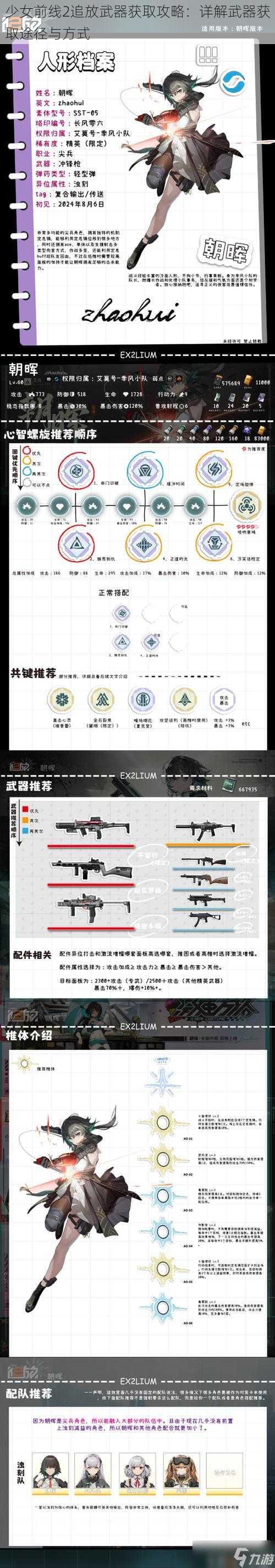 少女前线2追放武器获取攻略：详解武器获取途径与方式