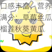 口感丰富，营养满分：草莓丝瓜榴莲秋葵黄瓜