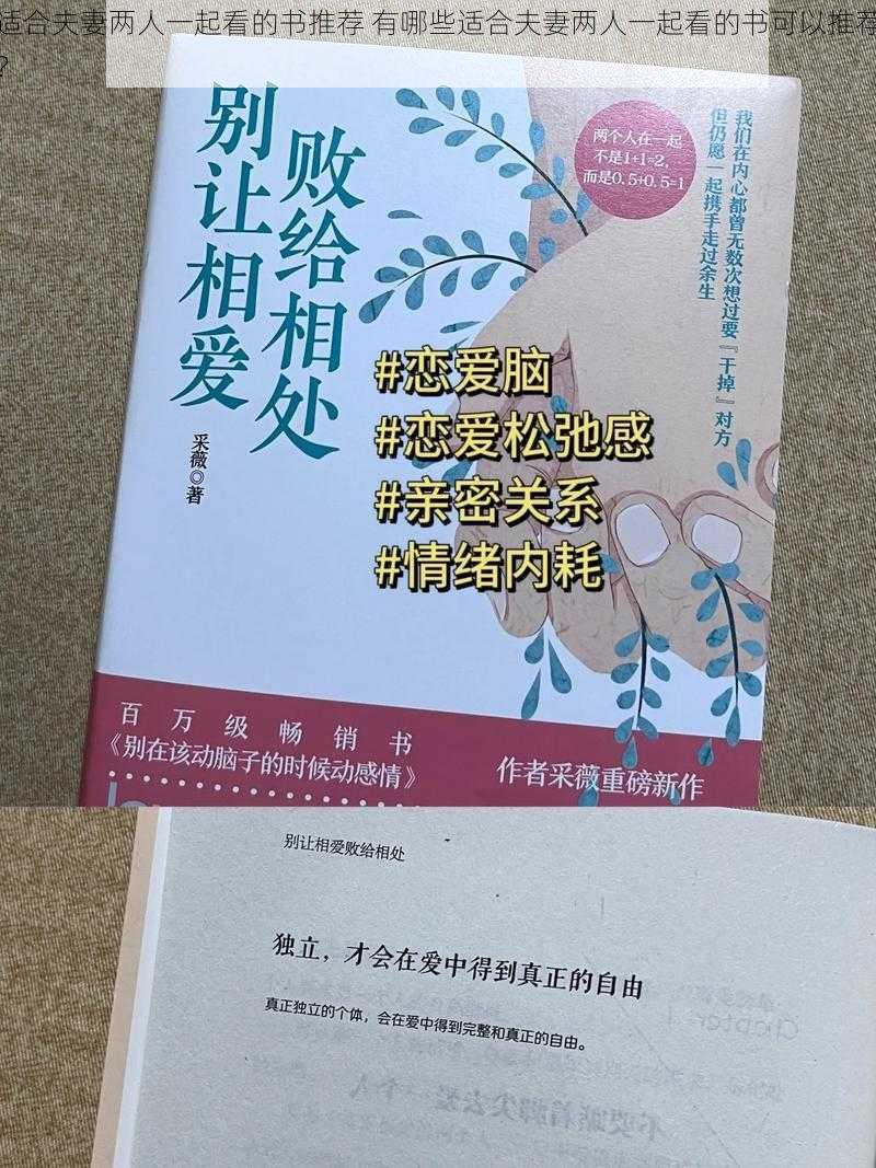 适合夫妻两人一起看的书推荐 有哪些适合夫妻两人一起看的书可以推荐？