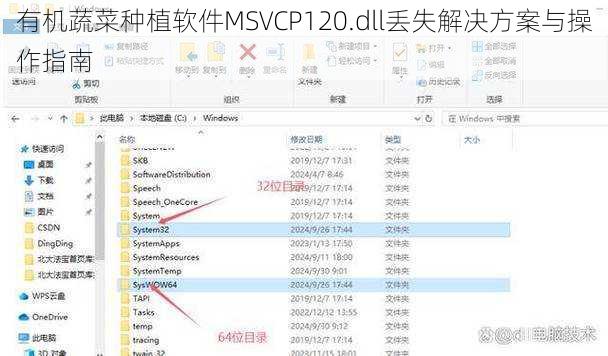 有机蔬菜种植软件MSVCP120.dll丢失解决方案与操作指南