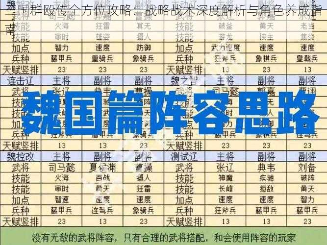 三国群殴传全方位攻略：战略战术深度解析与角色养成指南