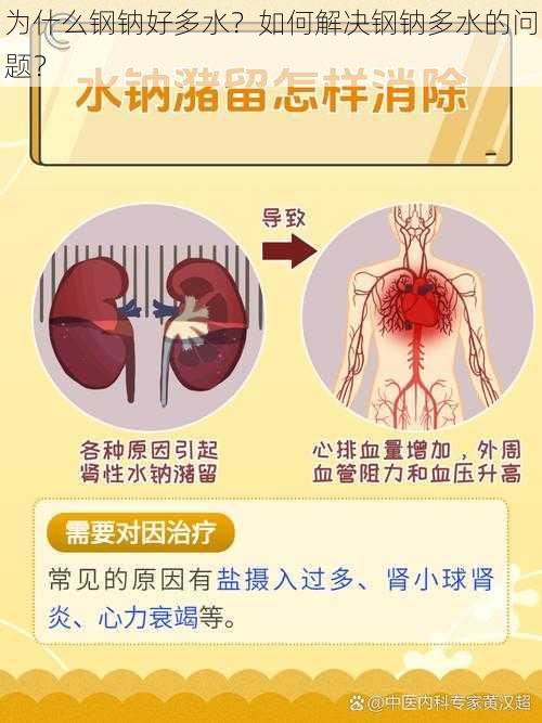 为什么钢钠好多水？如何解决钢钠多水的问题？