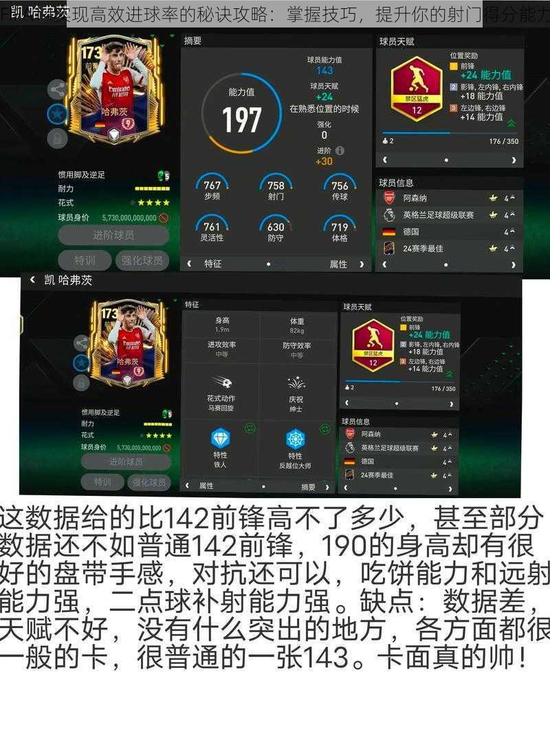 FIFA14实现高效进球率的秘诀攻略：掌握技巧，提升你的射门得分能力