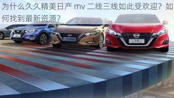 为什么久久精美日产 mv 二线三线如此受欢迎？如何找到最新资源？